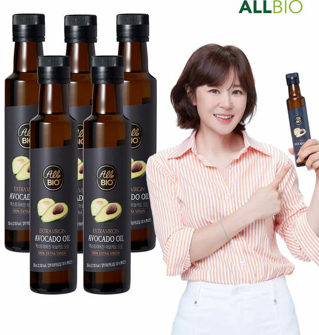 [올바이오] 아보카도 오일 250ml x 5병, 5개