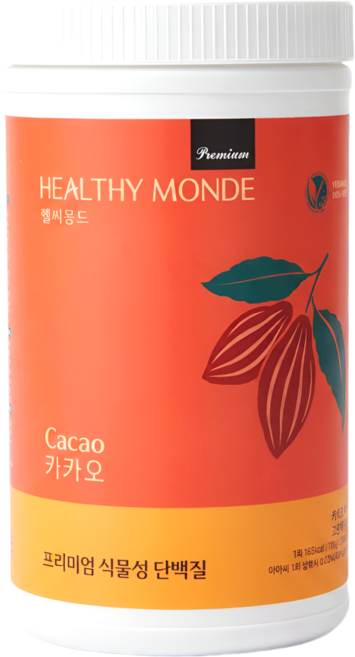 헬씨몽드 식물성 단백질 쉐이크 프로틴 파우더 분말 카카오, 765g, 1개