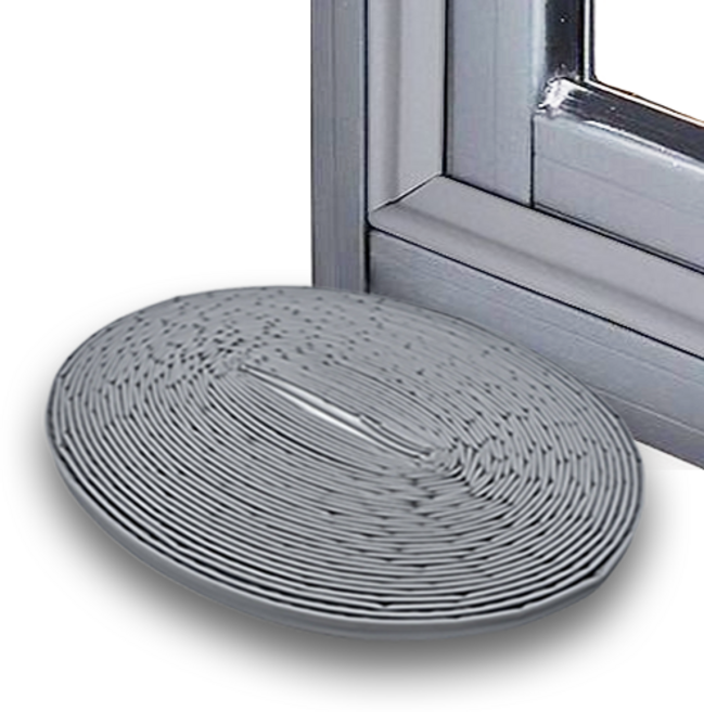 [브리즈] 프리미엄 완벽차단 신소재 문풍지 대용량 20M 그레이, 1개