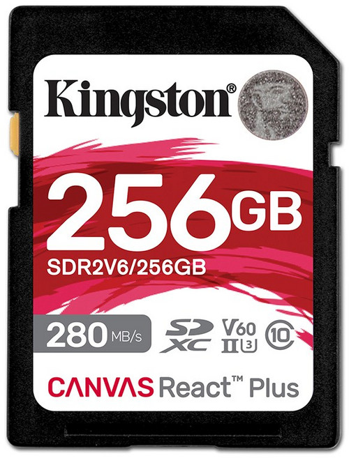 Kingston 金士頓 256G 專業攝影機 記憶卡 SDXC UHS-II U3 V60 公司貨, 1個, 256GB