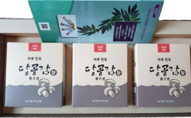 법제유황 버섯환 '당공감' (3상자 90포), 90개, 60g