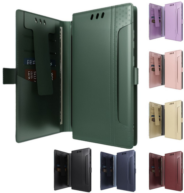 갤럭시 S25 S24 S23 S22 S21 울트라 다이어리 케이스 정품 하이온 파치오 카드분실방지 카드포켓