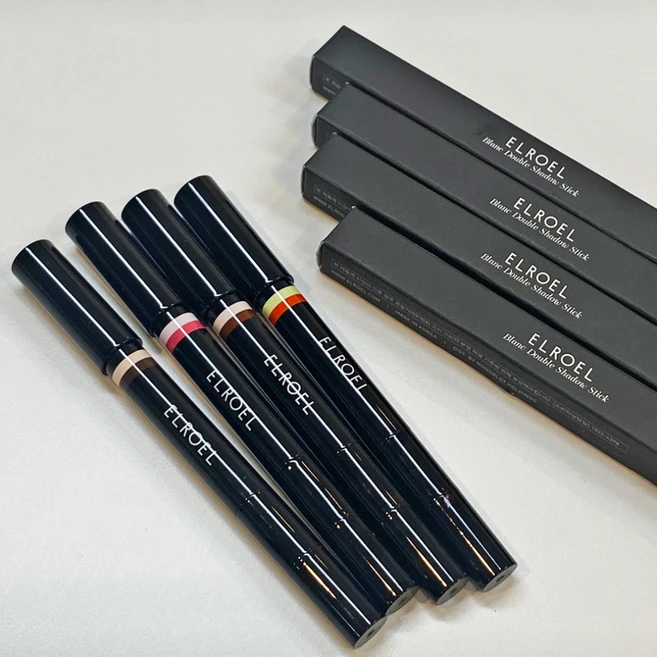 [HOT] 엘로엘 블랑 더블 섀도우 스틱 엘로엘섀도우 아이섀도우 투톤 엘로엘듀얼섀도우스틱, 01 골드-에스프레소, 1개 - 쿠팡