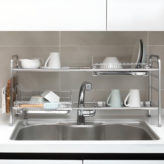 아이넥스 뮤즈 유니온 식기건조대 플러스, 2단, 1개