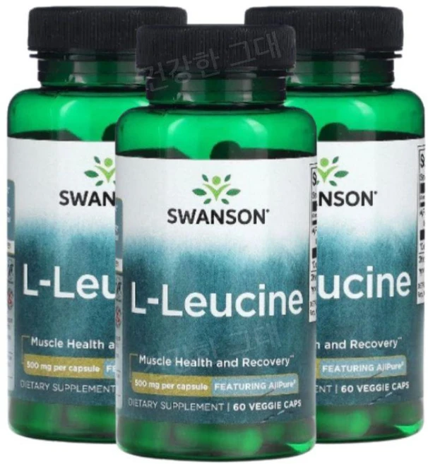Swanson Leucine L 류신 500mg 60캡슐 엘 로이신, 60정, 1개 - 쿠팡