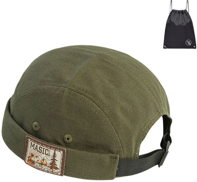 BELLEAURA 남여공용 아웃도어 와치캡 패션와치캡 캐주얼모자 챙없는모자 골무모자 (PGN짐쌕가방 지급)