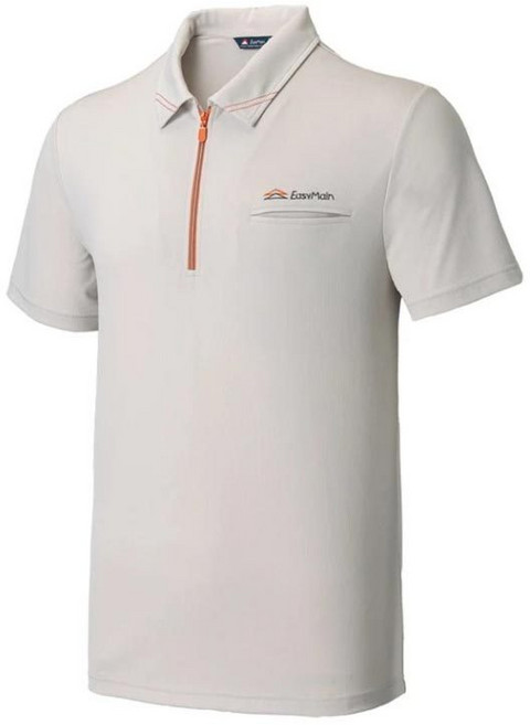 EasyMain 衣力美 男快乾透氣短休閒衫 SE22011