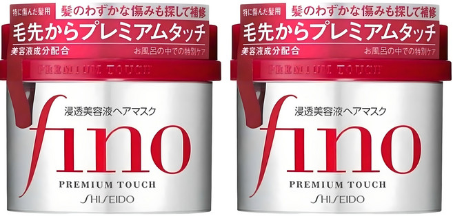 피노 프리미엄 터치 헤어 마스크, 2개, 230g