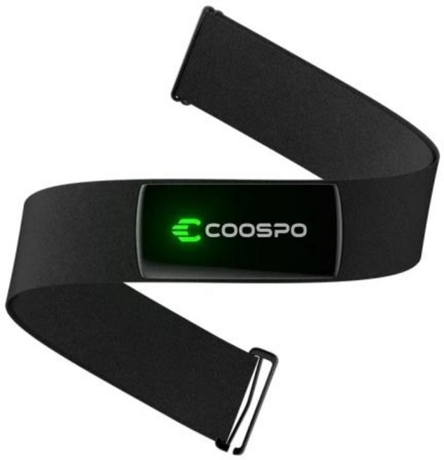 COOSPO 가슴 심박수 모니터 블루투스 ANT HRM Garmin Wahoo 자전거 컴퓨터용 H6 H9Z, 1개