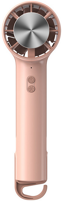 루이스 휴대용 냉각 반도체 선풍기 무소음 선풍기 에어컨 손 선풍기, 핑크