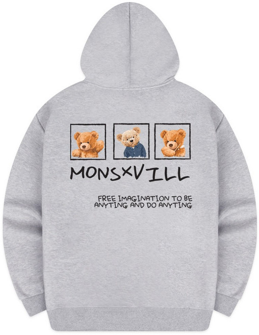 몬스앤빌 곰돌몬빌 후드티 VIA_0059