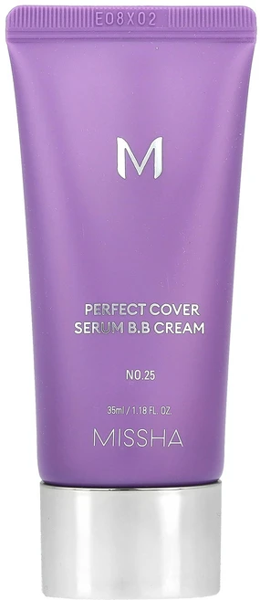 Missha 퍼펙트 커버 세럼 BB 크림 25호(웜 베이지) 35ml(1.18fl oz) Missha (미샤), 1개, 35ml - 쿠팡