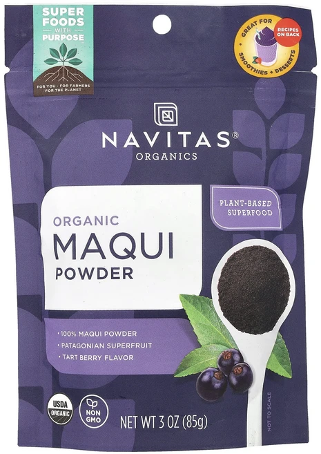 몸관리하세요 겨울입니다 Navitas Organics 유기농 마키 파우더 타르트 베리 85g(3oz) 특별관리진행, Navitas Organics 유기농 마..., 85g, 1개 - 쿠팡