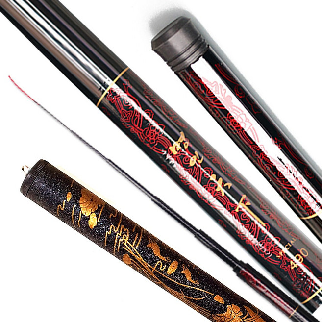 입문용 어린이 초보 짧은 가벼운 볼락 바다 민물 낚시대 민장대 장대, 명인천하 민장대 2칸 (3.5m)