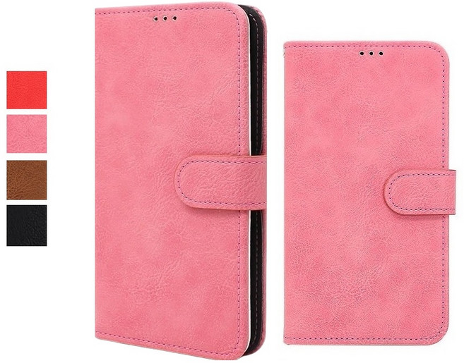 갤럭시 노트10 케이스 SM-N971N (뉴뉴) 국내 제조 생산 가죽 빈트르기니 무광 매트 재질 카드 지폐 수납 슬림 지갑형 자석 지갑