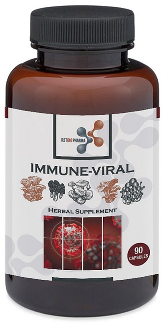 이뮨바이럴 Immune-Viral 항균 항바이러스 버섯추출물 버섯 EGCG R2TKorea 알투티코리아 알투티 R2T, 1박스, 90정