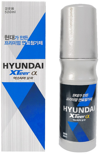 현대 엑스티어 알파 연료첨가제 디젤 경유 500ml, 디젤/경유, 1개