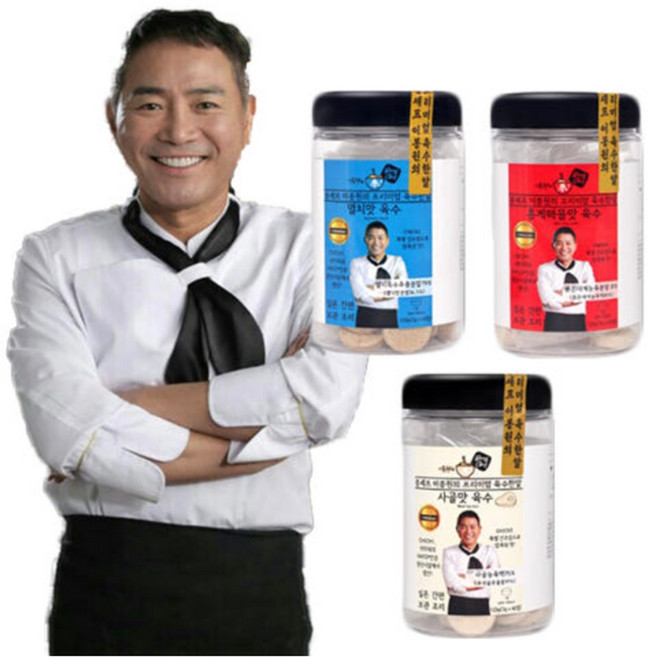 아트라이프 이봉원의 프리미엄 육수한알 멸치맛 육수 40알, 120g, 4개