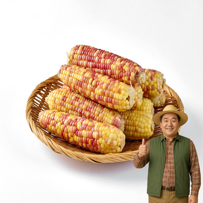 노씨고집 프리미엄 급냉 홍찰옥수수, 1개, 대30개