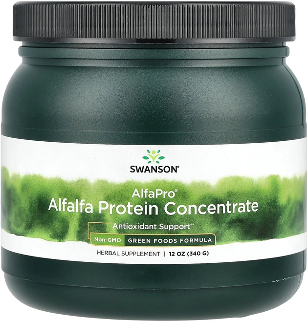 Swanson AlfaPro® 알팔파 단백질 농축물 340g(12oz) Swanson (스완슨), Swanson, AlfaPro® 알팔파 단백질 농축물, 340g, 1개 - 쿠팡