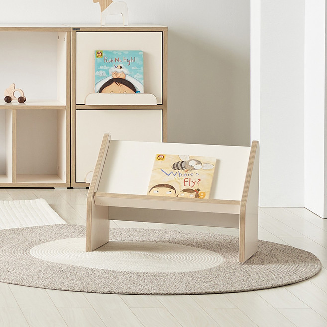 [SEO등급] 룸핏 무아 유아 독서대 아기 북 스탠드 책 받침대, 화이트