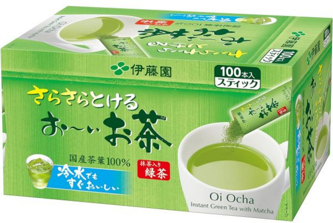 이토엔 오이오차 분말 녹차 0.8g 100개입 말차 그린티, 800mg, 100, 100개