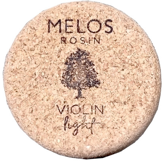 멜로스 그리스산 고급 송진 코르크 케이스 바이올린용 다크 라이트, 1개