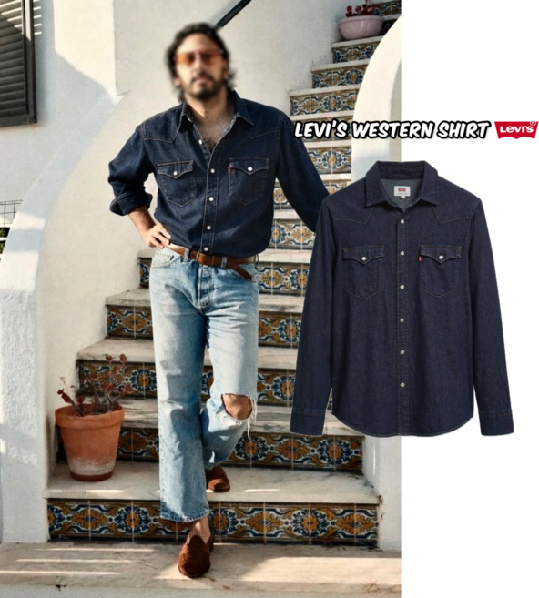 리바이스 데님셔츠 남자 청남방 857450002