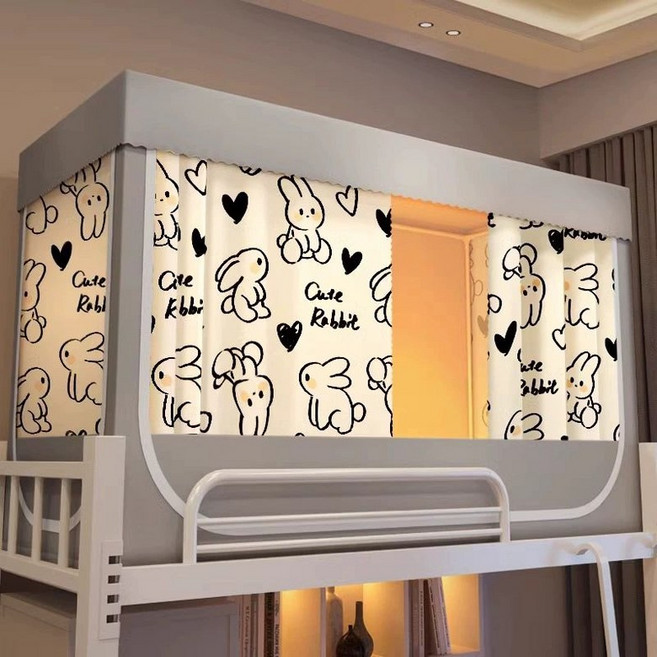 2층 침대 난방텐트 사각 방한텐트 싱글 1인용 수면