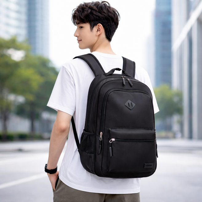 모트리 편안한 착용감 미니멀 데일리 백팩