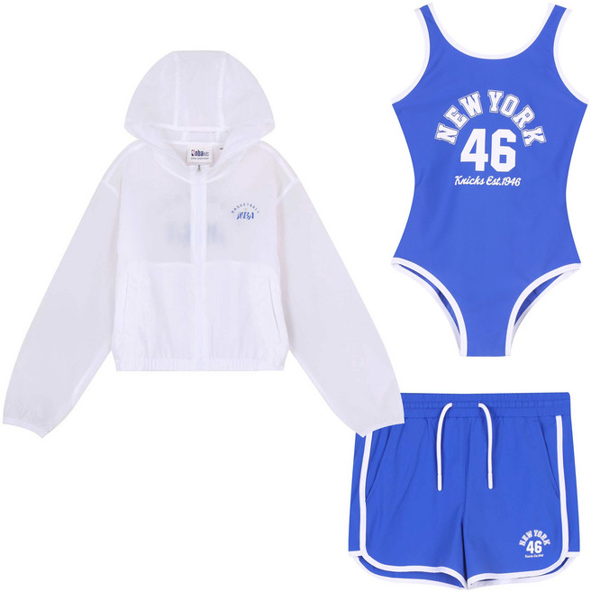 [NBA KIDS] LAL 여아 스윔 3셋업 K252ST730P