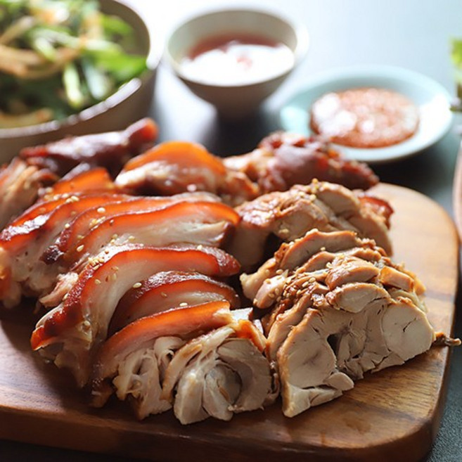 더프레시온 무뼈족발 순살족발 300g 500g 새우젓소스 흑마늘 앞다리 한방, 무뼈족발 500g, 1개