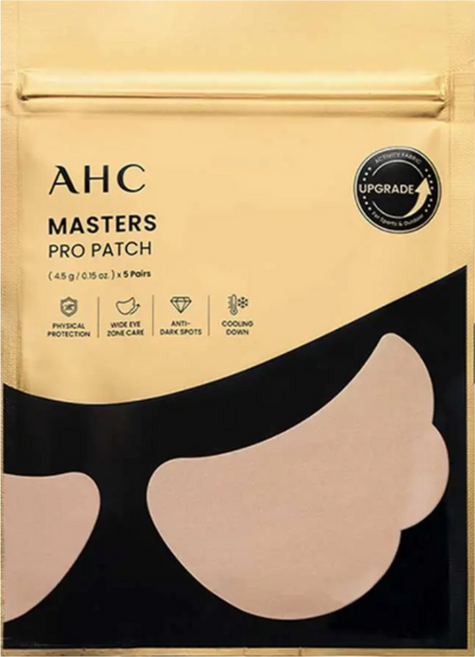 AHC 마스터즈 프로 패치 12SET 골프 라운딩 등산 야외활동 하이드로겔 쿨링패치 박세리썬패치, 4.5g, 5개