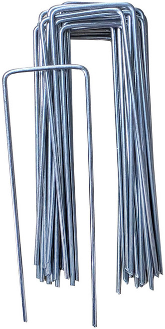 국산 멀칭핀 5cm x 15cm 제초매트 부직포 잡초매트 철고정핀, 1000개