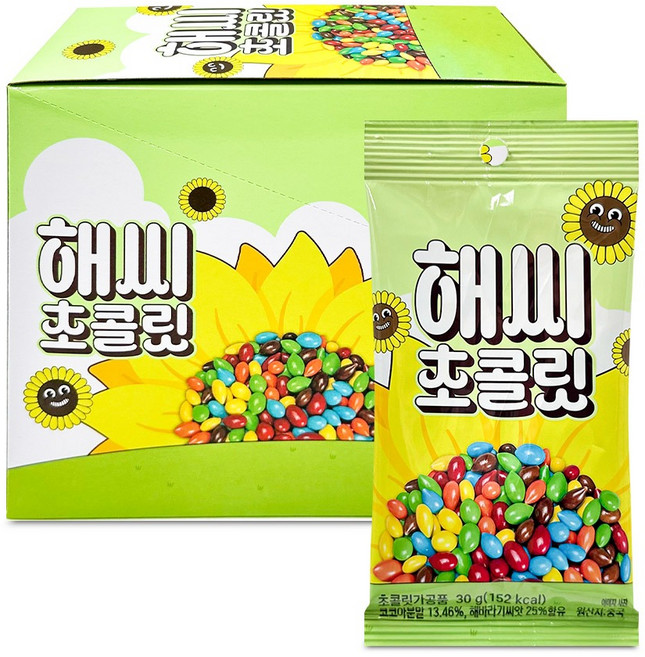 해씨초콜릿, 12개, 30g