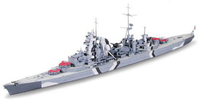 타미야 프라모델 전함 [31805] 1/700 German Cruiser Prinz Eugen, 1개