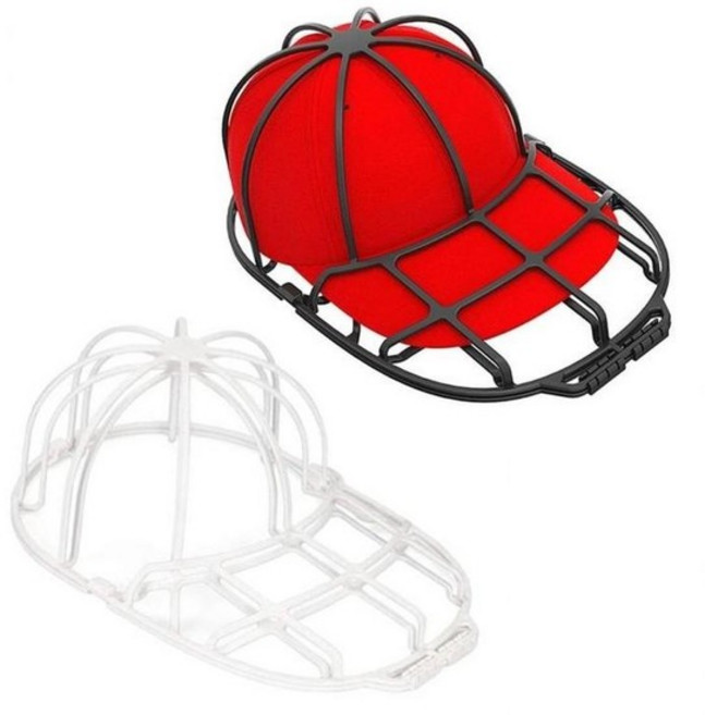 캡모자 볼캡 스냅백 세탁망 보관망 세탁틀, 블랙, 1개