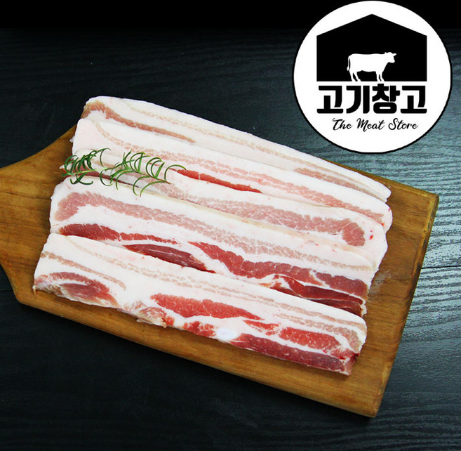 고기창고 프리미엄 삼겹살500g 다용도 구이용/수육용/에어프라이어용/대패용/복고삼겹, 통삼겹500g, 1개