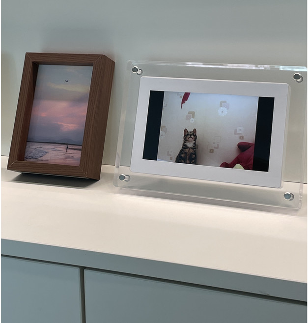 7인치 디지털 액자 디지털앨범 아크릴액자 동영상액자
