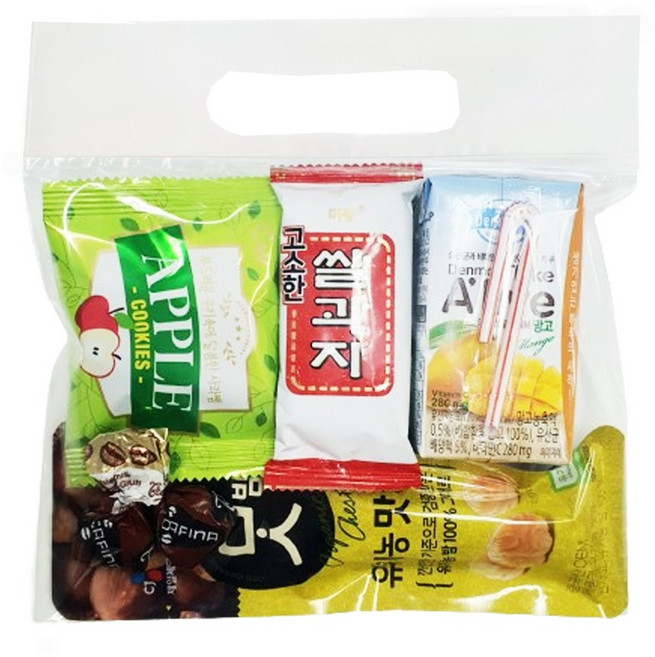 결혼대절버스하객간식음료세트 워크샵단체여행버스간식꾸러미(맛밤50), 1개