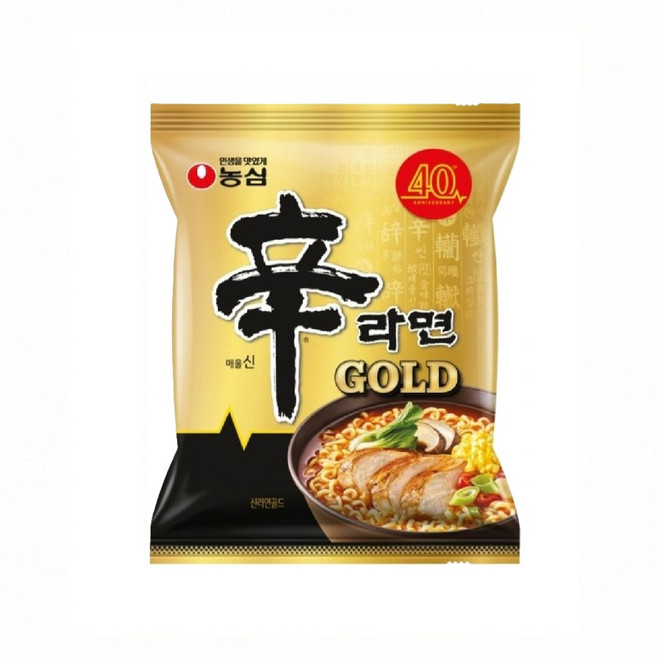 신라면 골드 125g, 2개