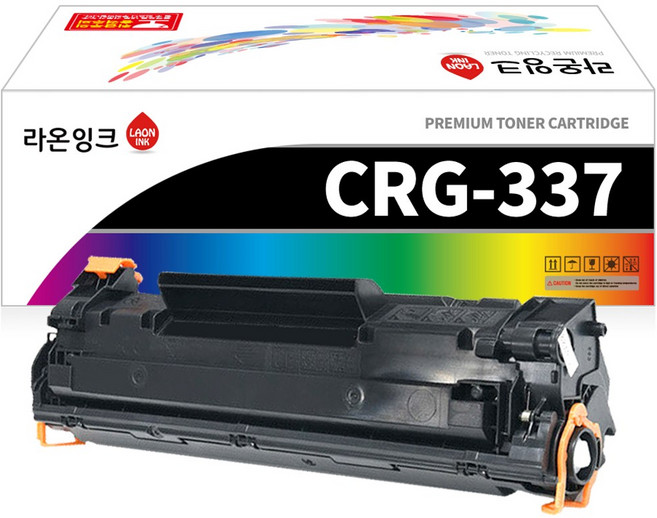 캐논 CRG-337 호환 토너 MF237w 236n 235 217W 215 210 216n 226dn 220 246dn, 1개, 검정