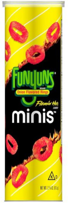 Minis 스낵 미니 푸니언스 플레임 핫 2.875 온스 캔스터