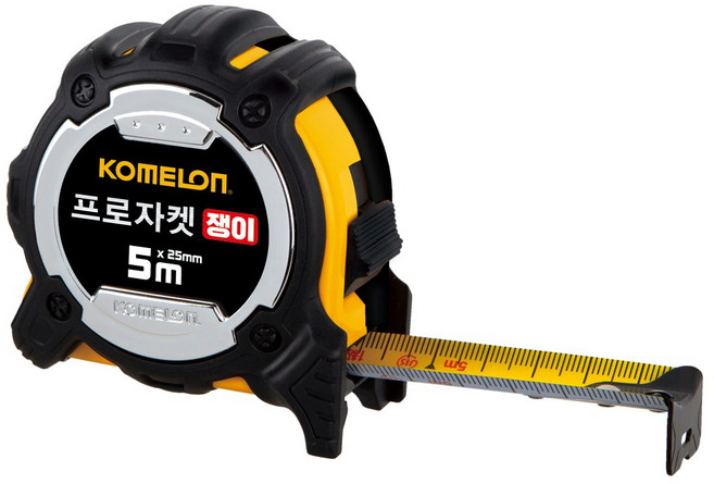 코메론 프로 자켓 쟁이 자동 줄자 5m x 25mm KMC-31JTN, 3개