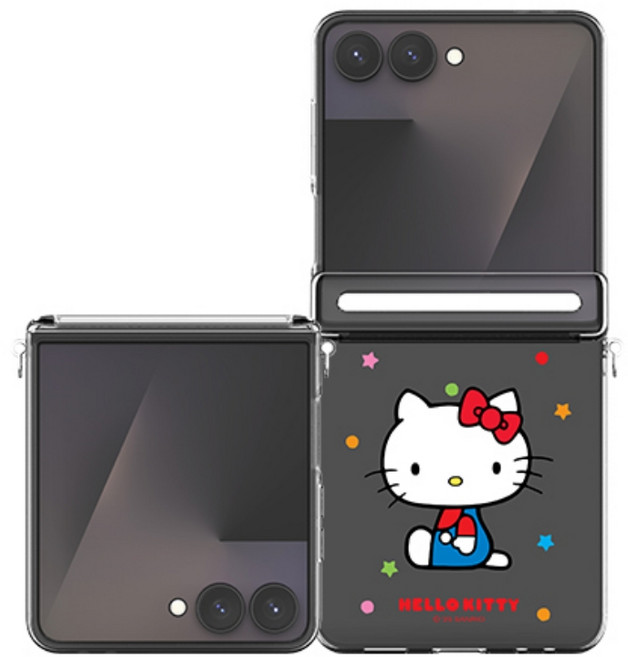 HighG 산리오 캐릭터 자동 힌지보호 투명 케이스