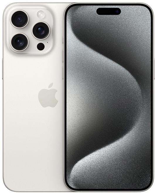 Apple 정품 아이폰 15 Pro Max 자급제, 화이트티타늄, 256GB