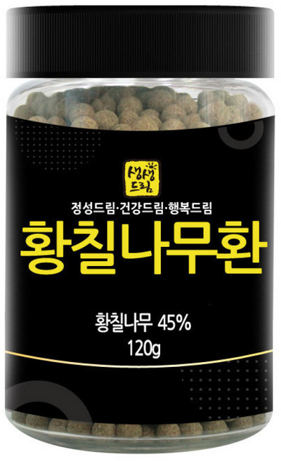 황칠나무환 국산 국내산 황칠나무 환, 120g, 1개, 생생드림