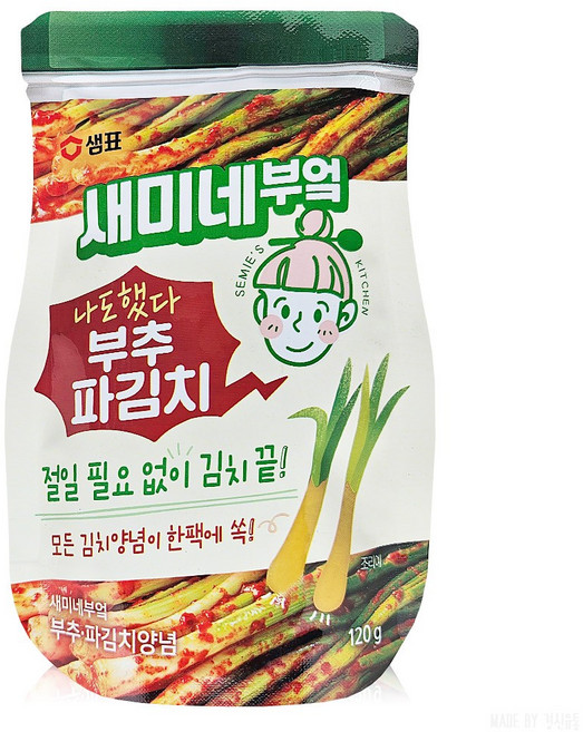 새미네부엌 부추 파김치 양념, 120g, 4개