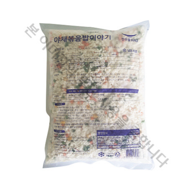 한우물 야채볶음밥 3Kg, 1개