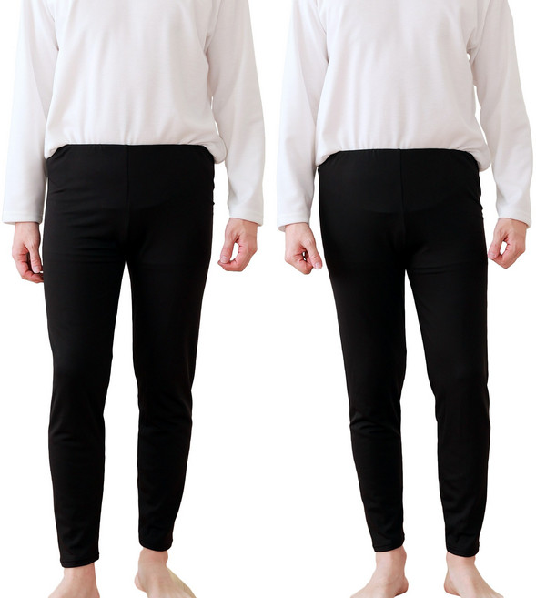 투와이 슬레진저 남성 여성 초극세사 타이즈 레깅스 2매입 SE279 (빅사이즈 M~4XL)